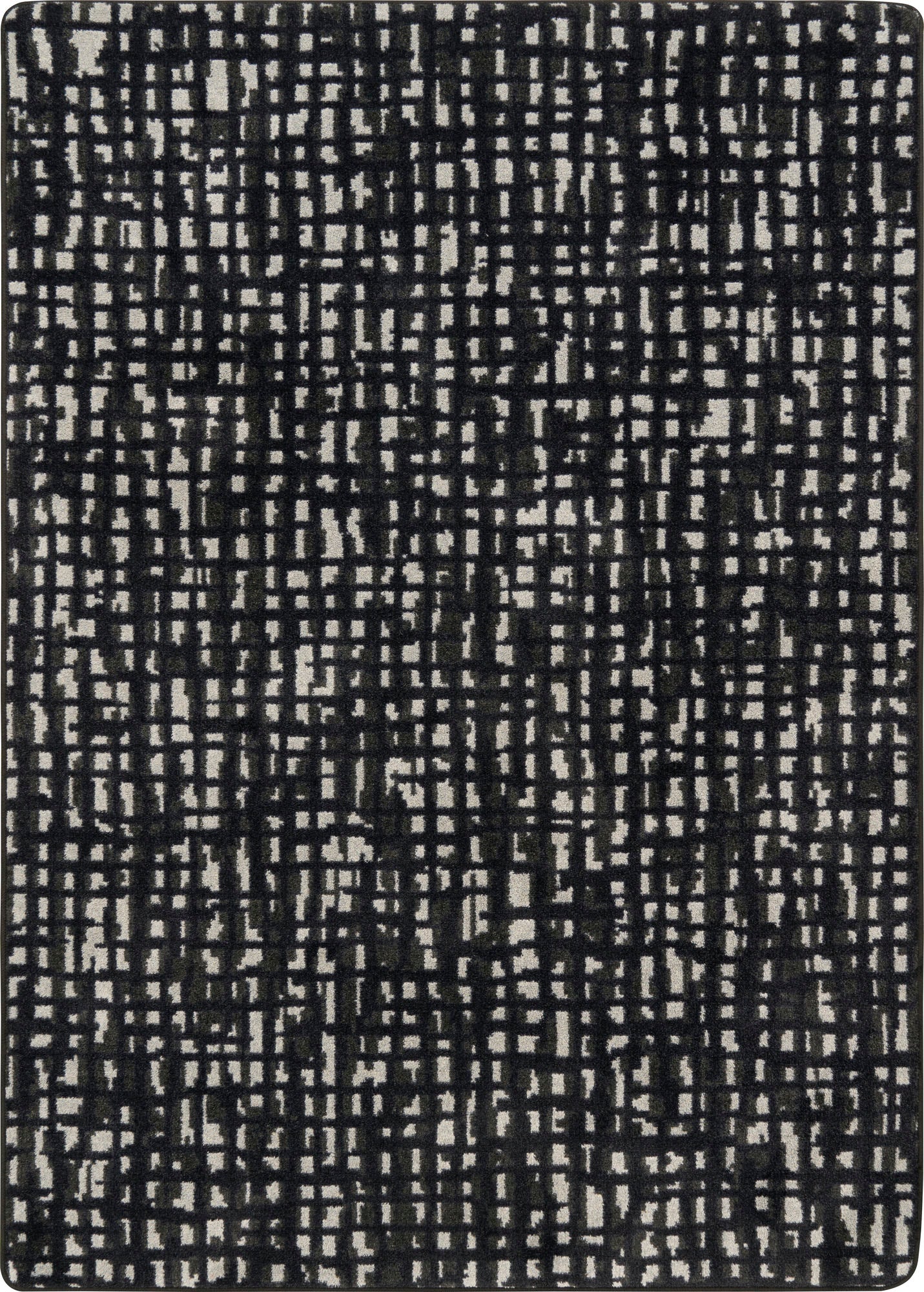 Fool's Gold 5'4" x 7'8" area rug in color Onyx