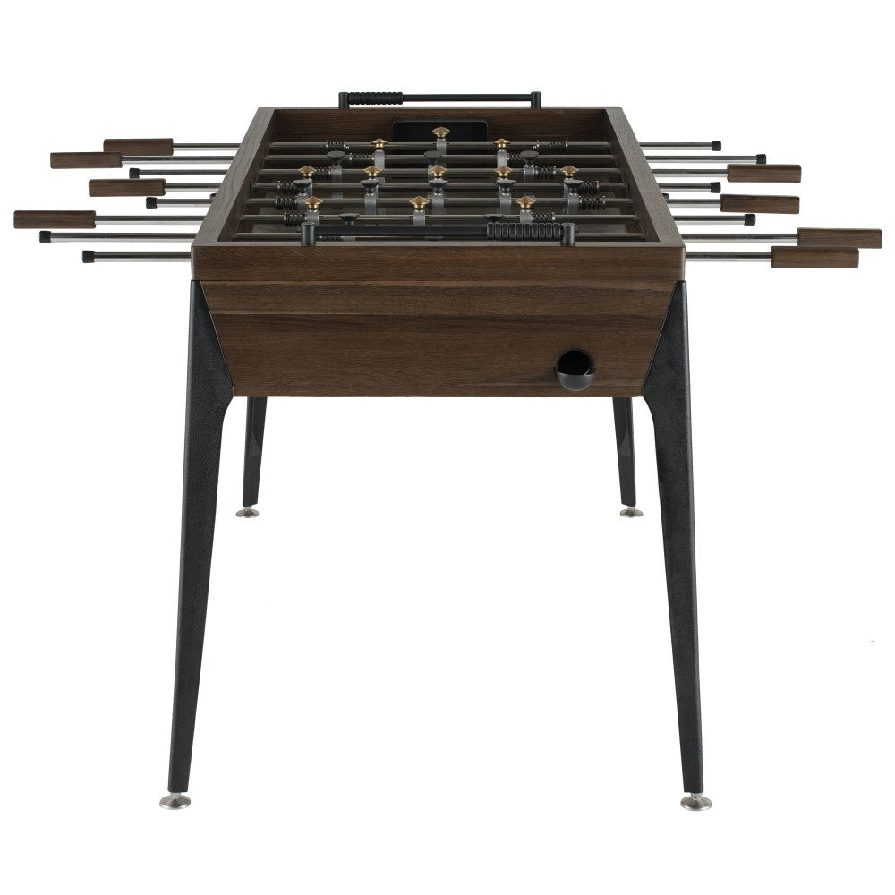 Foosball Smoked Wood Game Table