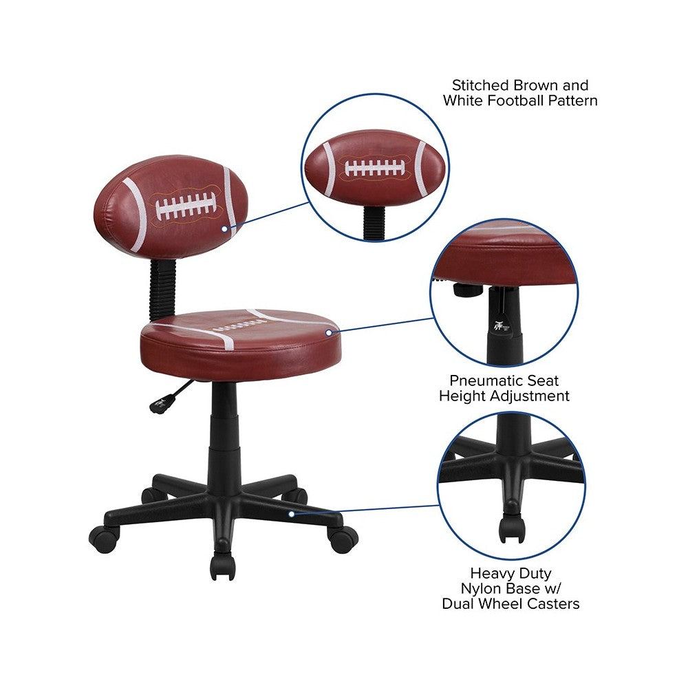 Football Swivel Task Office Chair