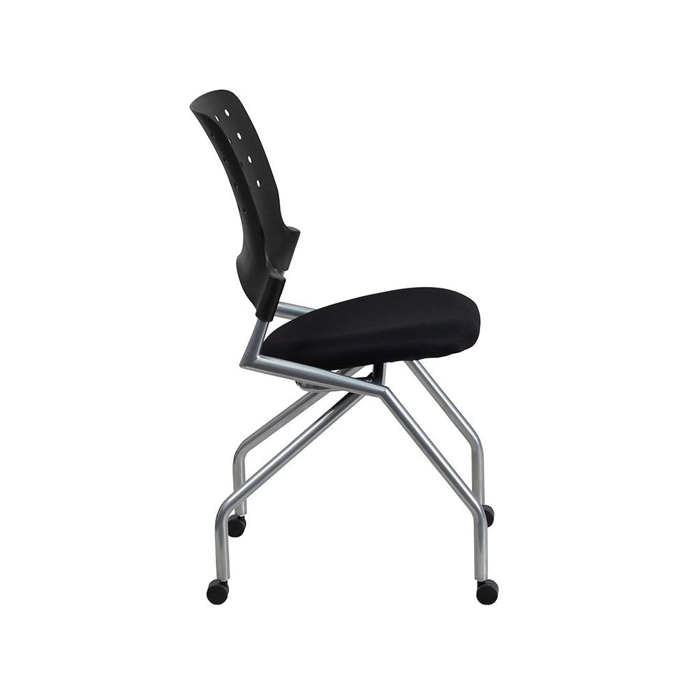 Galaxy Mobile Nesting Chair with Black Fabric Seat