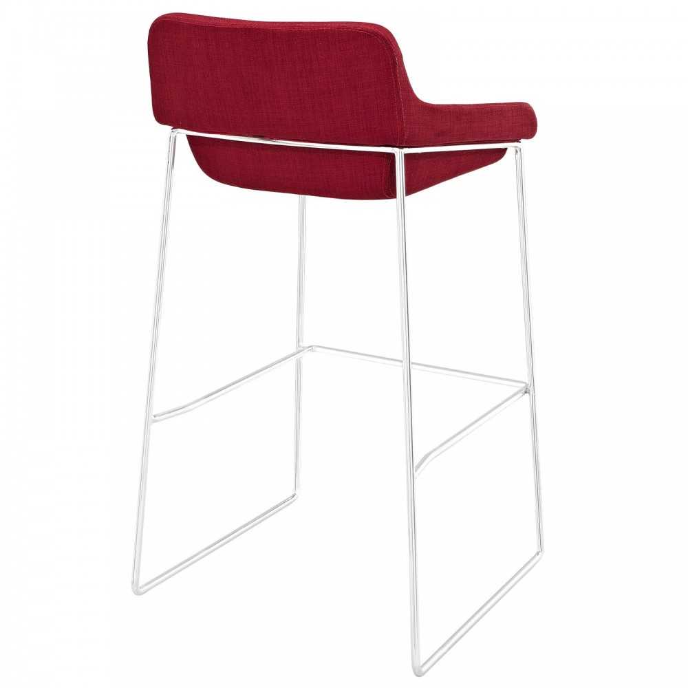 Garner Bar Stool Set of 4, Red