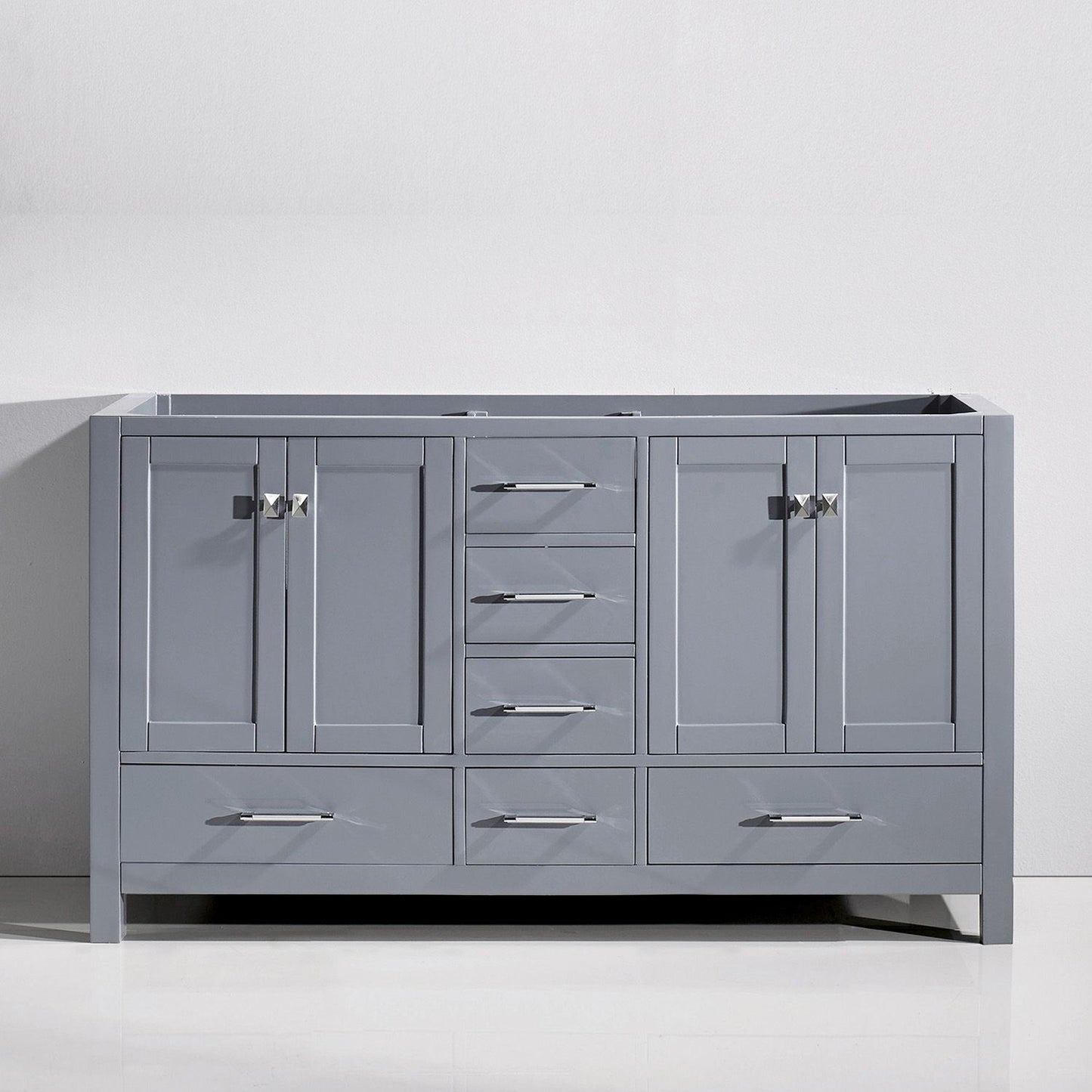 Caroline Avenue 60" Cabinet Only in Grey (OWN STOCK)