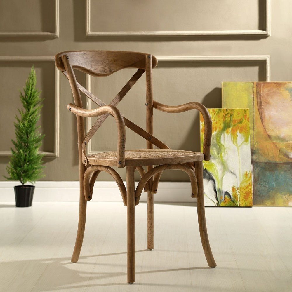 Gear Dining Armchair, Walnut