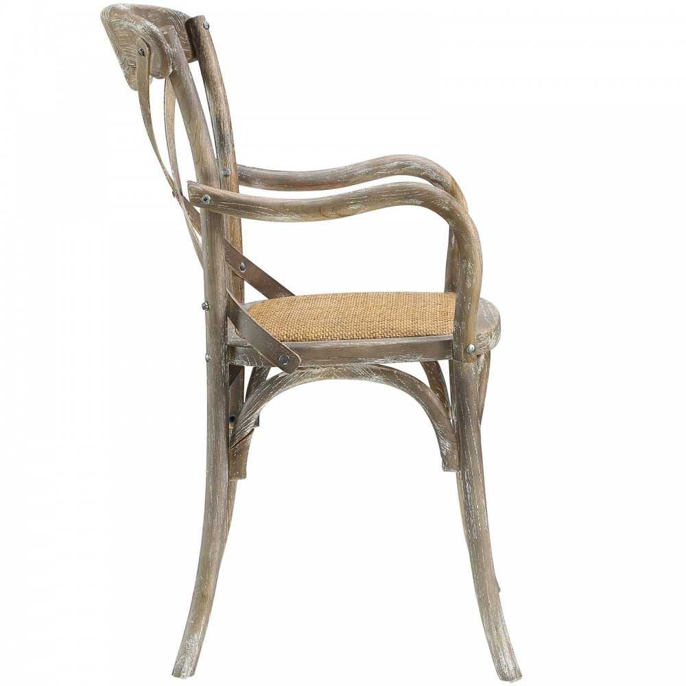 Gear Dining Armchair Set of 2, Gray