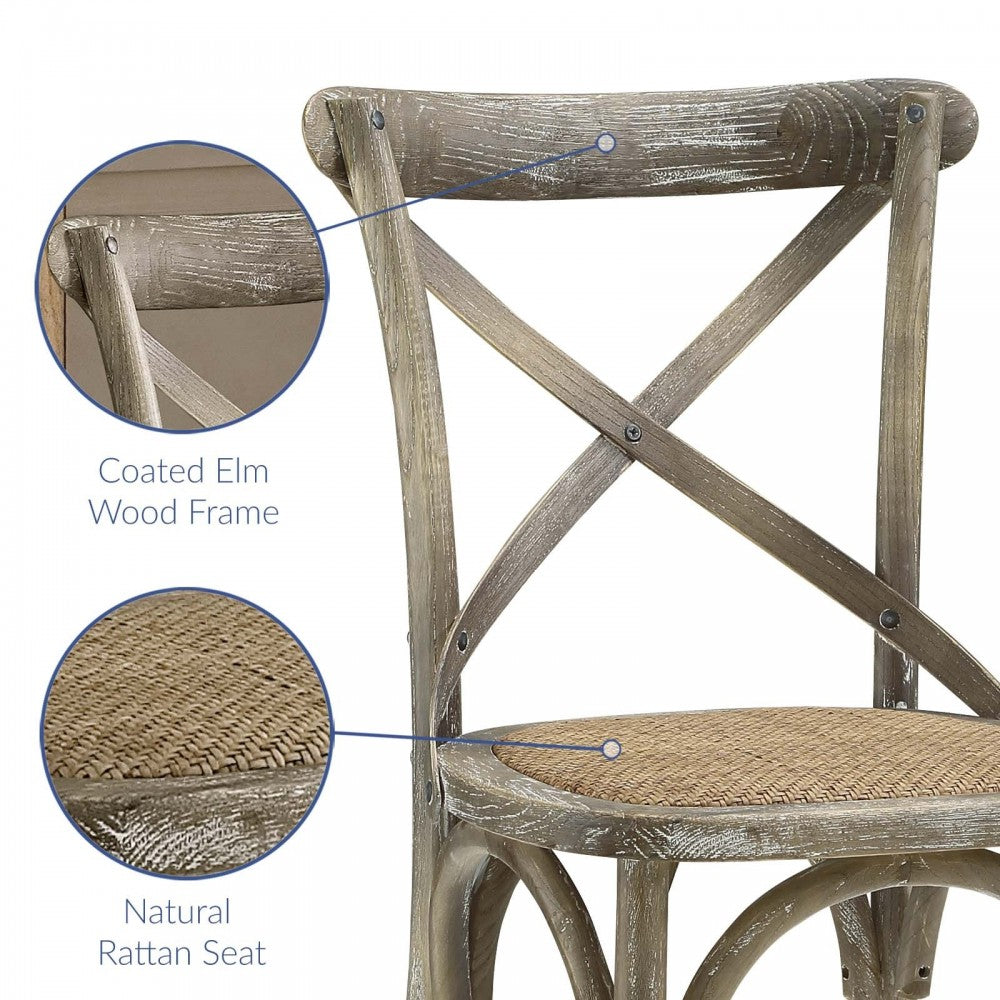 Gear Dining Side Chair, Gray