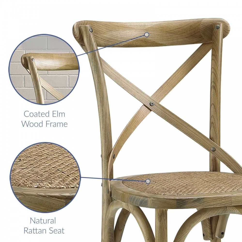 Gear Dining Side Chair, Natural