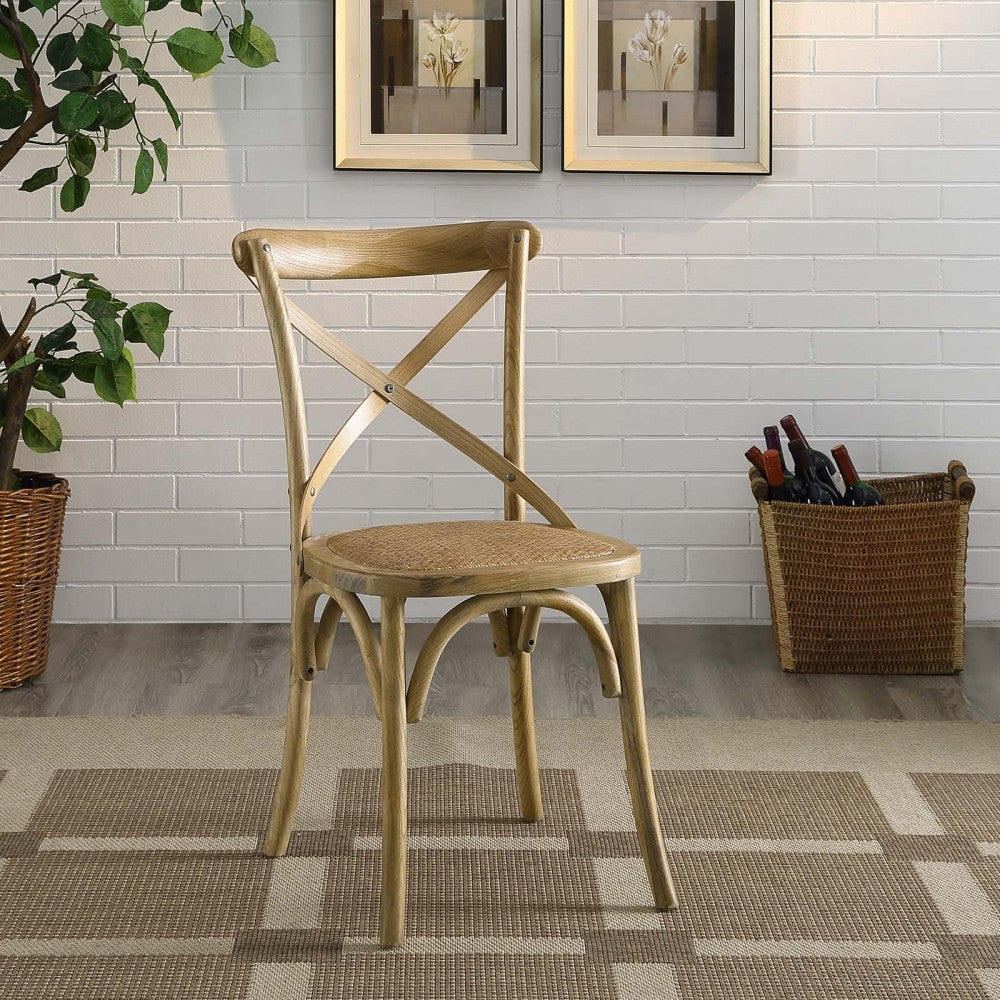 Gear Dining Side Chair, Natural