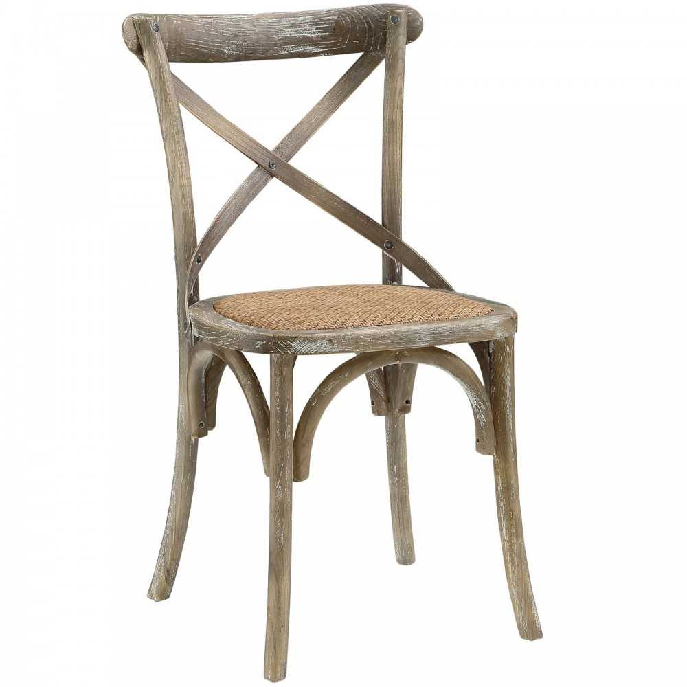 Gear Dining Side Chair Set of 2, Gray