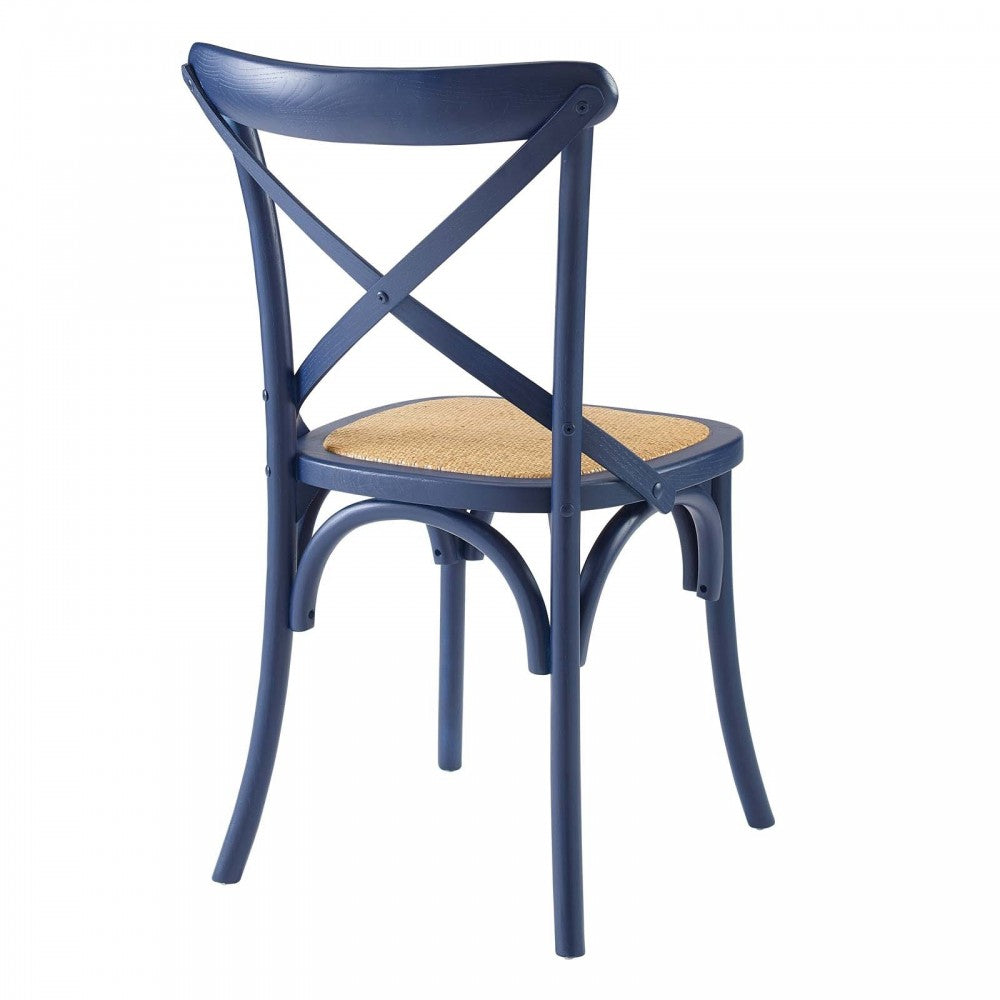 Gear Dining Side Chair Set of 2, Midnight Blue