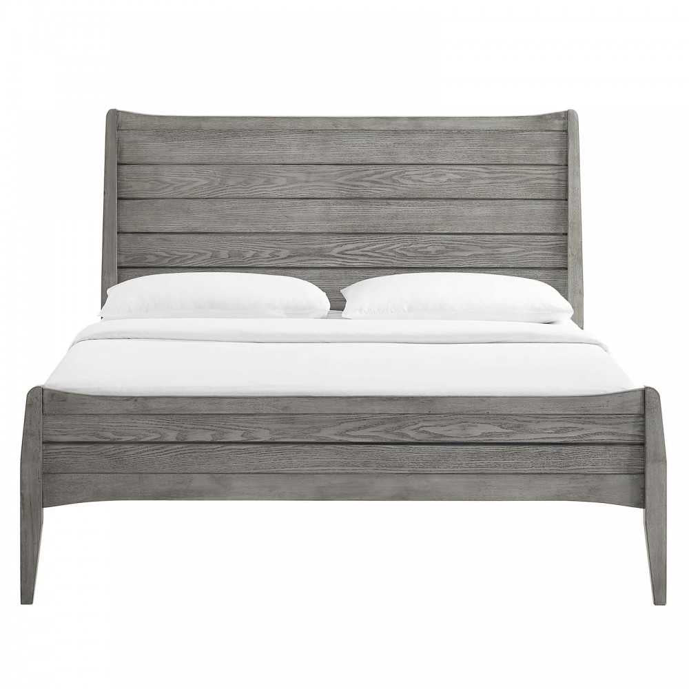 Georgia 3 Piece Full Bedroom Set, Gray, MOD-6720-GRY-SET