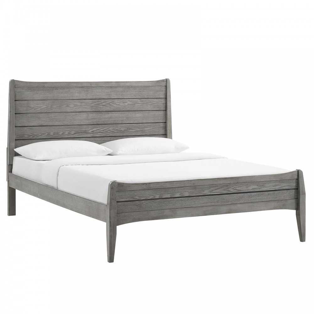 Georgia 3 Piece Full Bedroom Set, Gray, MOD-6720-GRY-SET