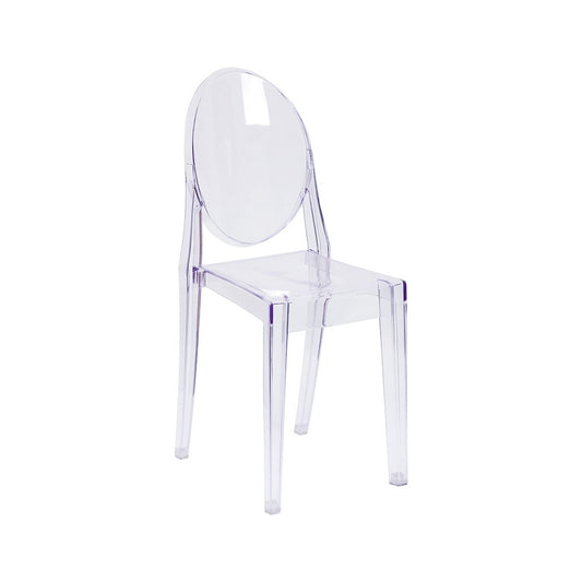 Ghost Side Chair in Transparent Crystal