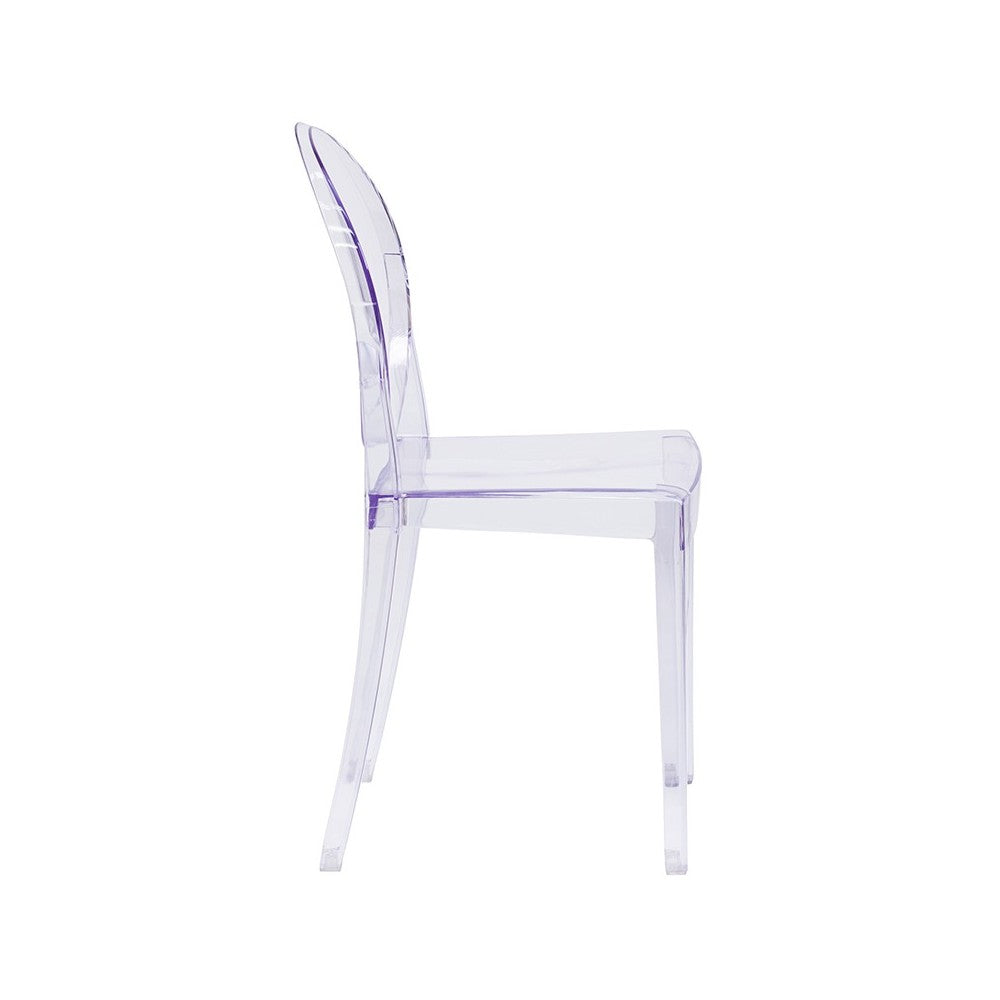 Ghost Side Chair in Transparent Crystal