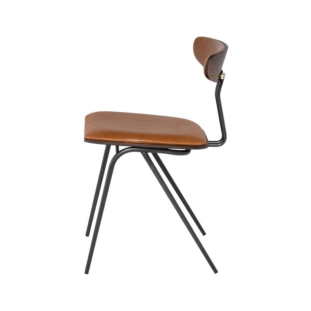 Giada Desert Leather Dining Chair