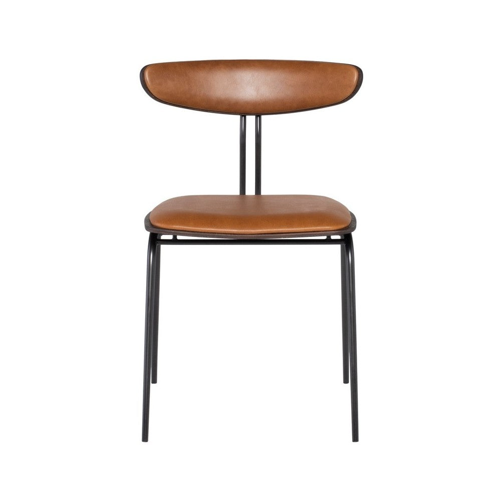 Giada Desert Leather Dining Chair