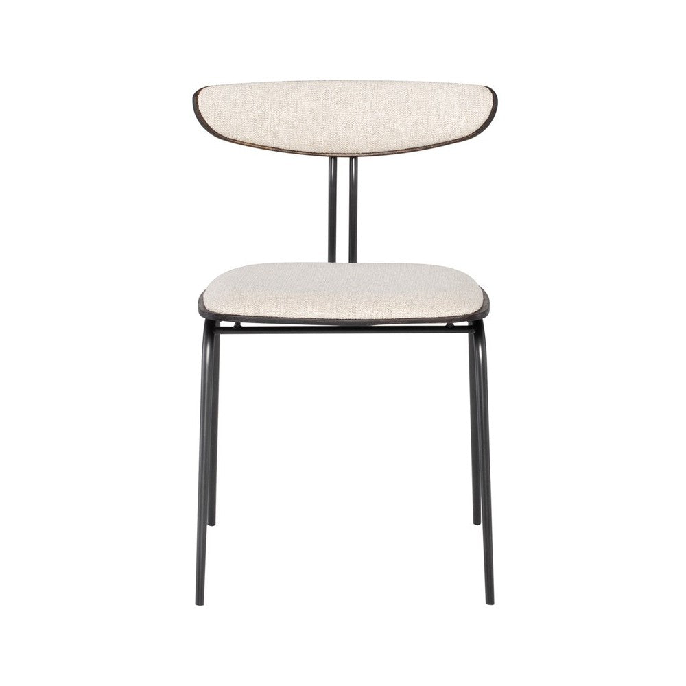 Giada Sand Fabric Dining Chair
