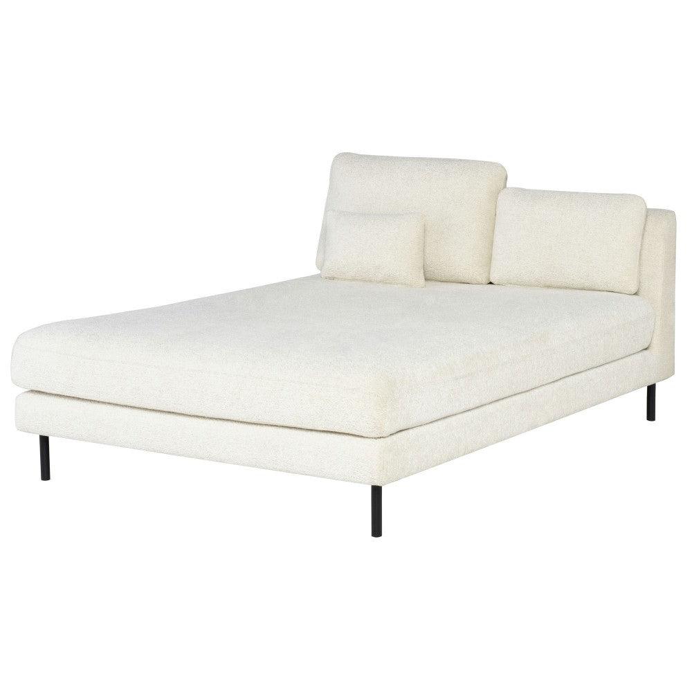 Gigi Coconut Fabric  Modular Sofa Chaise