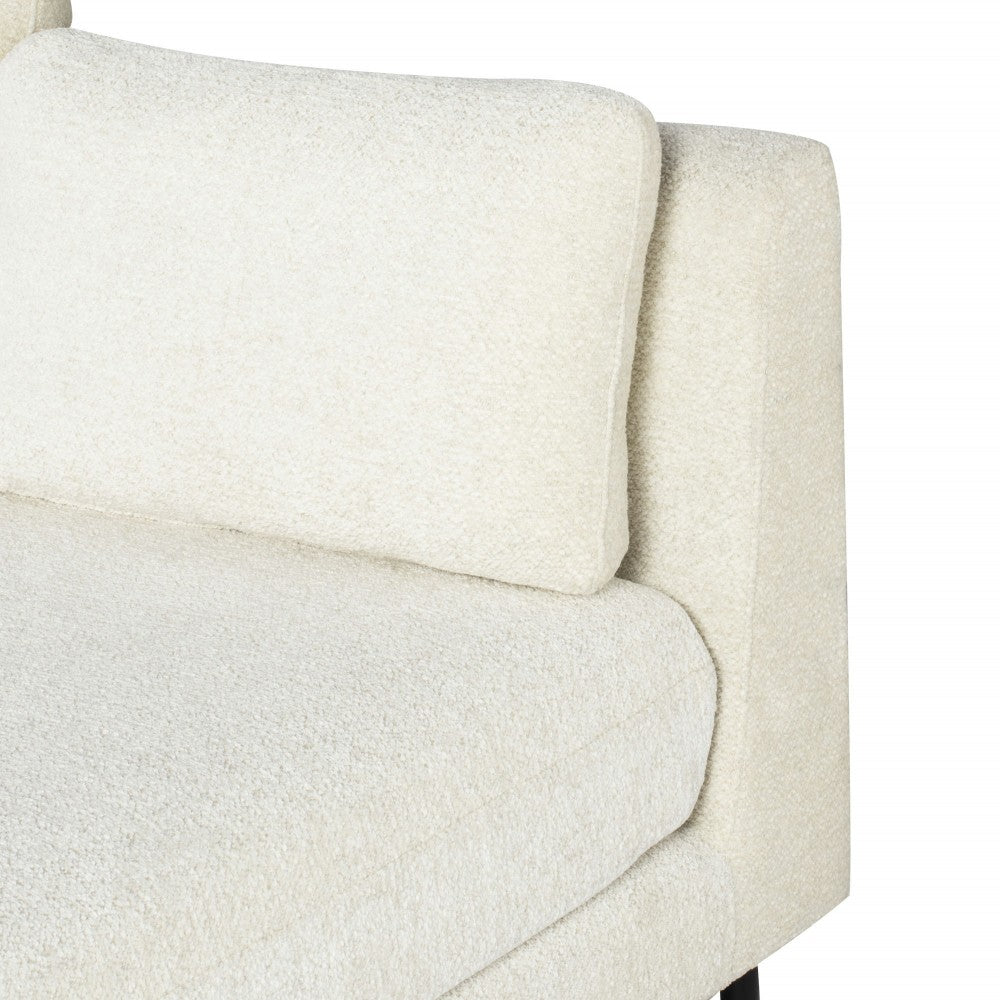 Gigi Coconut Fabric  Modular Sofa Chaise