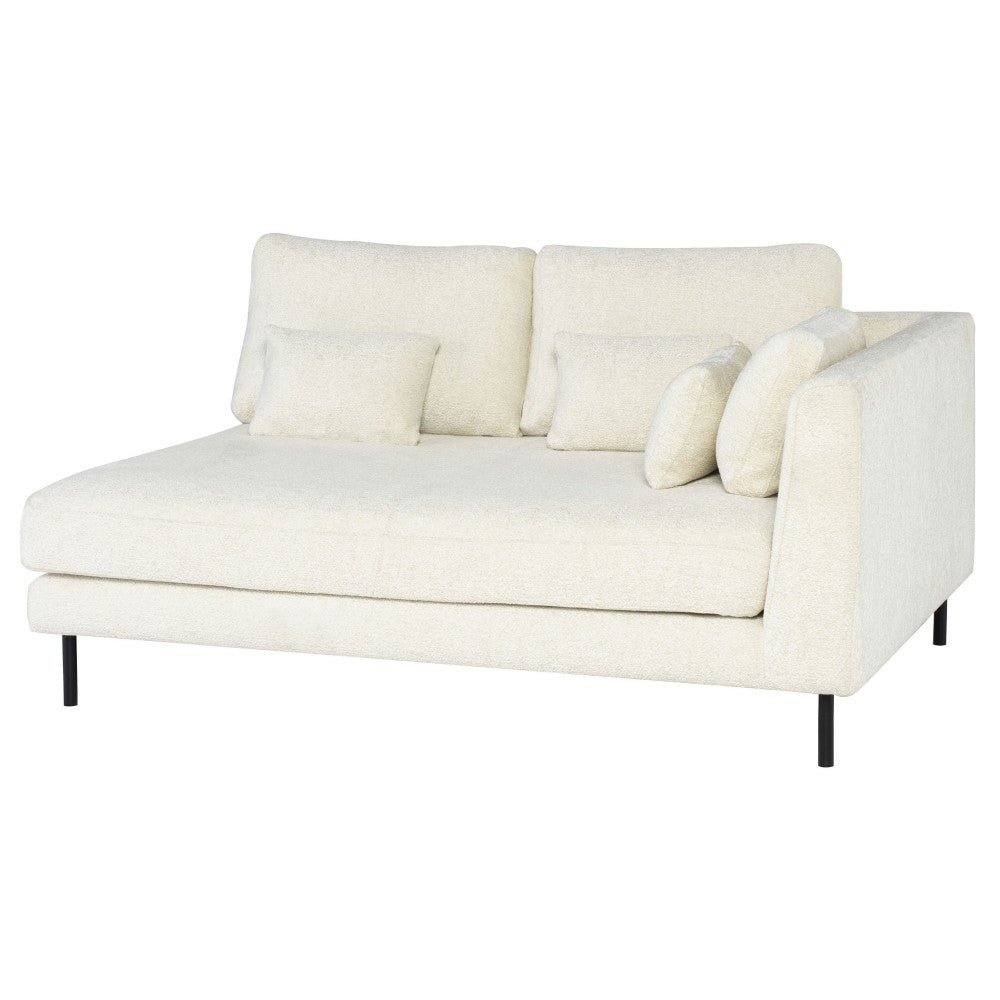 Gigi Coconut Fabric  Modular Sofa Right