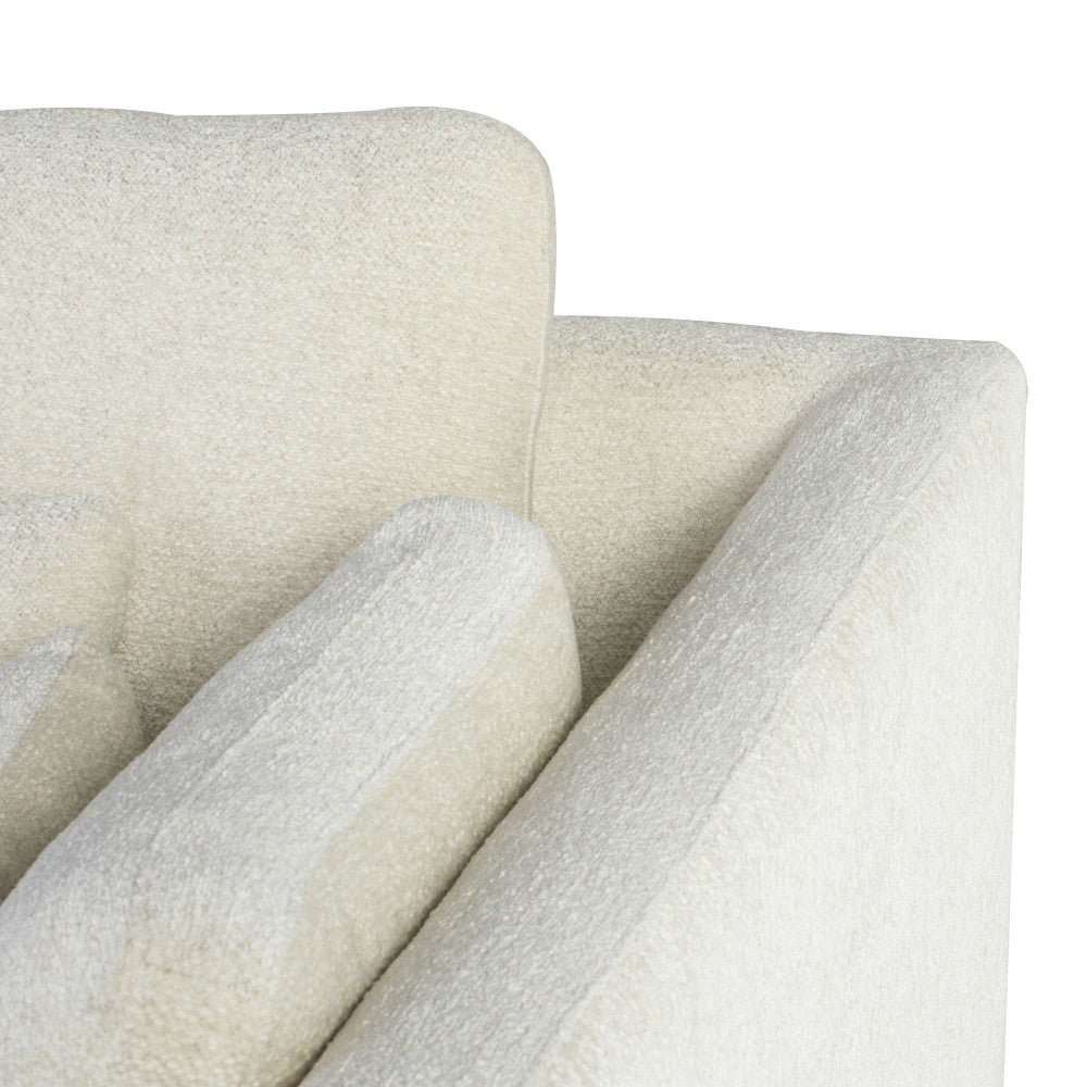 Gigi Coconut Fabric  Modular Sofa Right