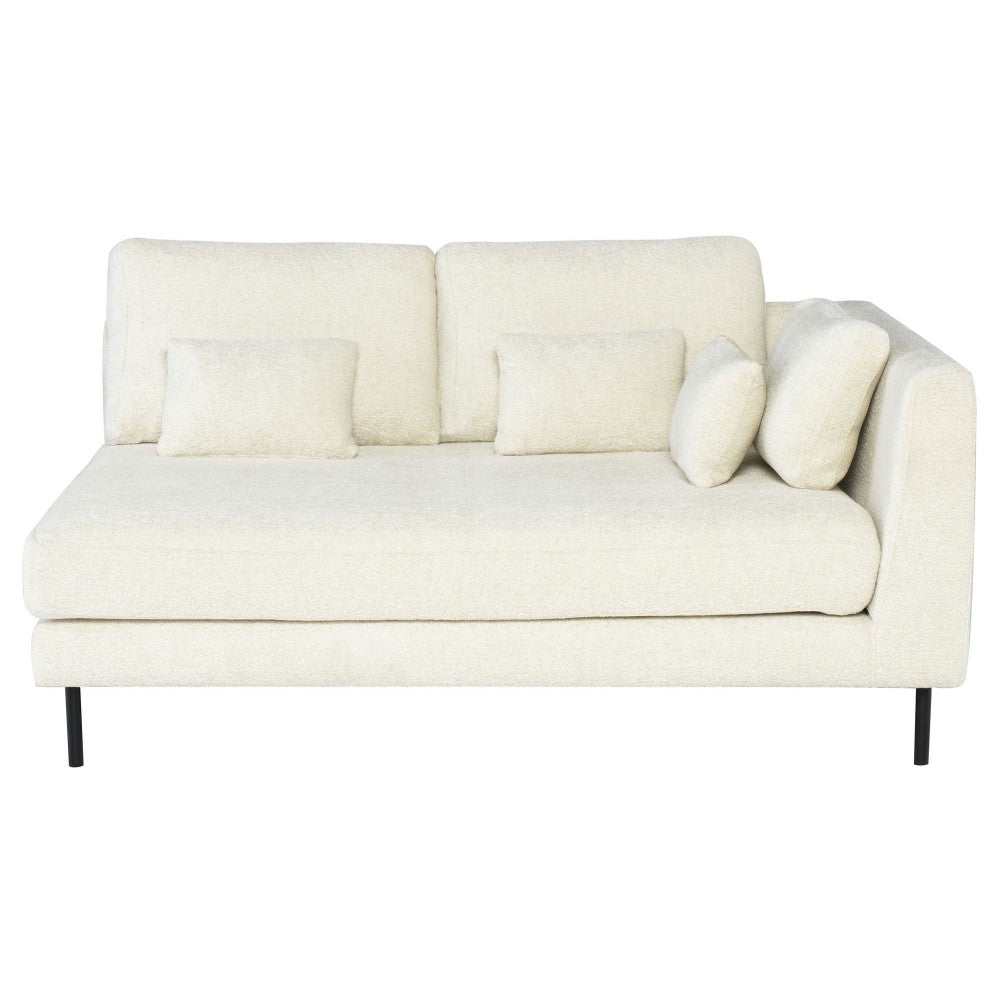 Gigi Coconut Fabric  Modular Sofa Right