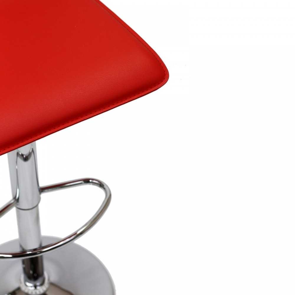 Gloria Bar Stool, Red