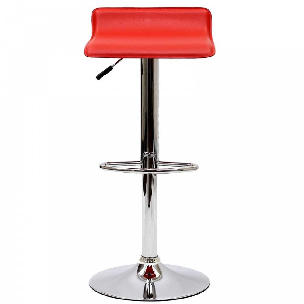 Gloria Bar Stool, Red