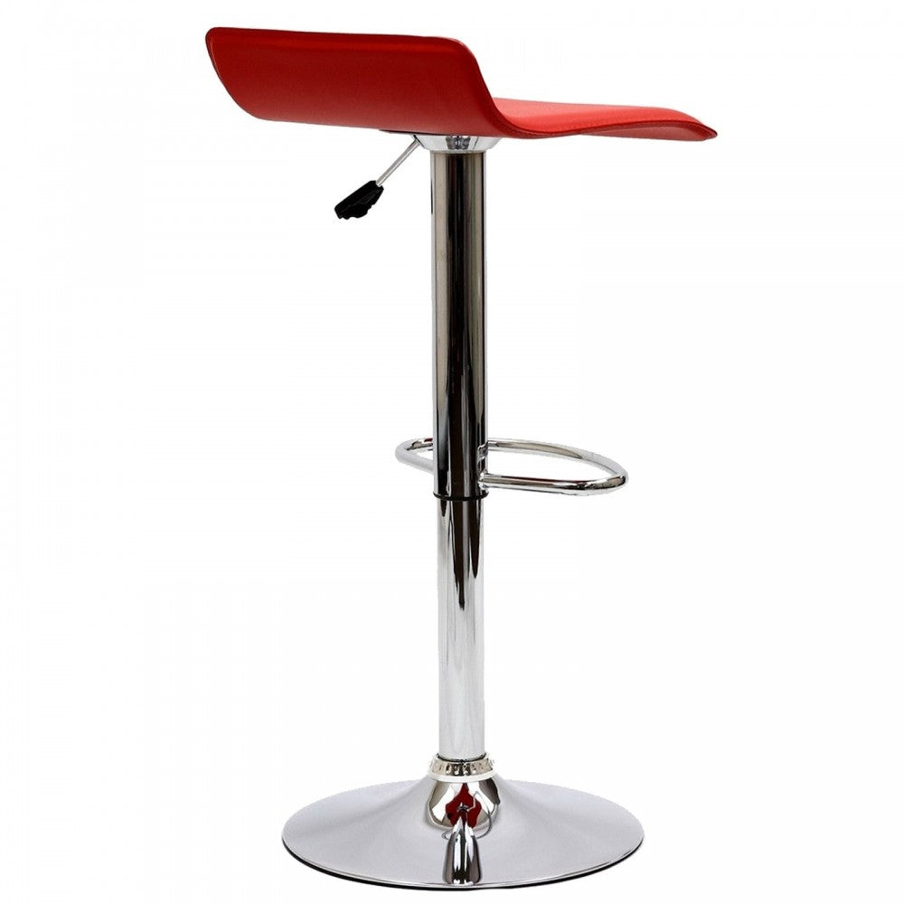 Gloria Bar Stool, Red