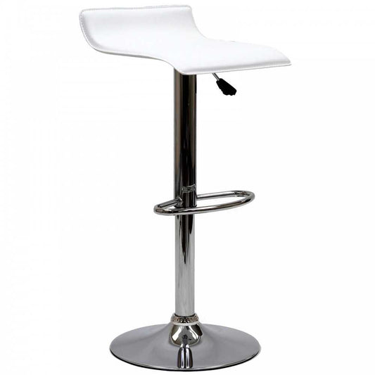 Gloria Bar Stool, White