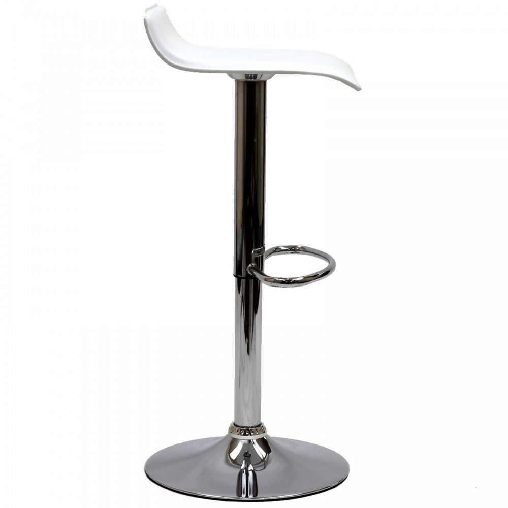 Gloria Bar Stool, White