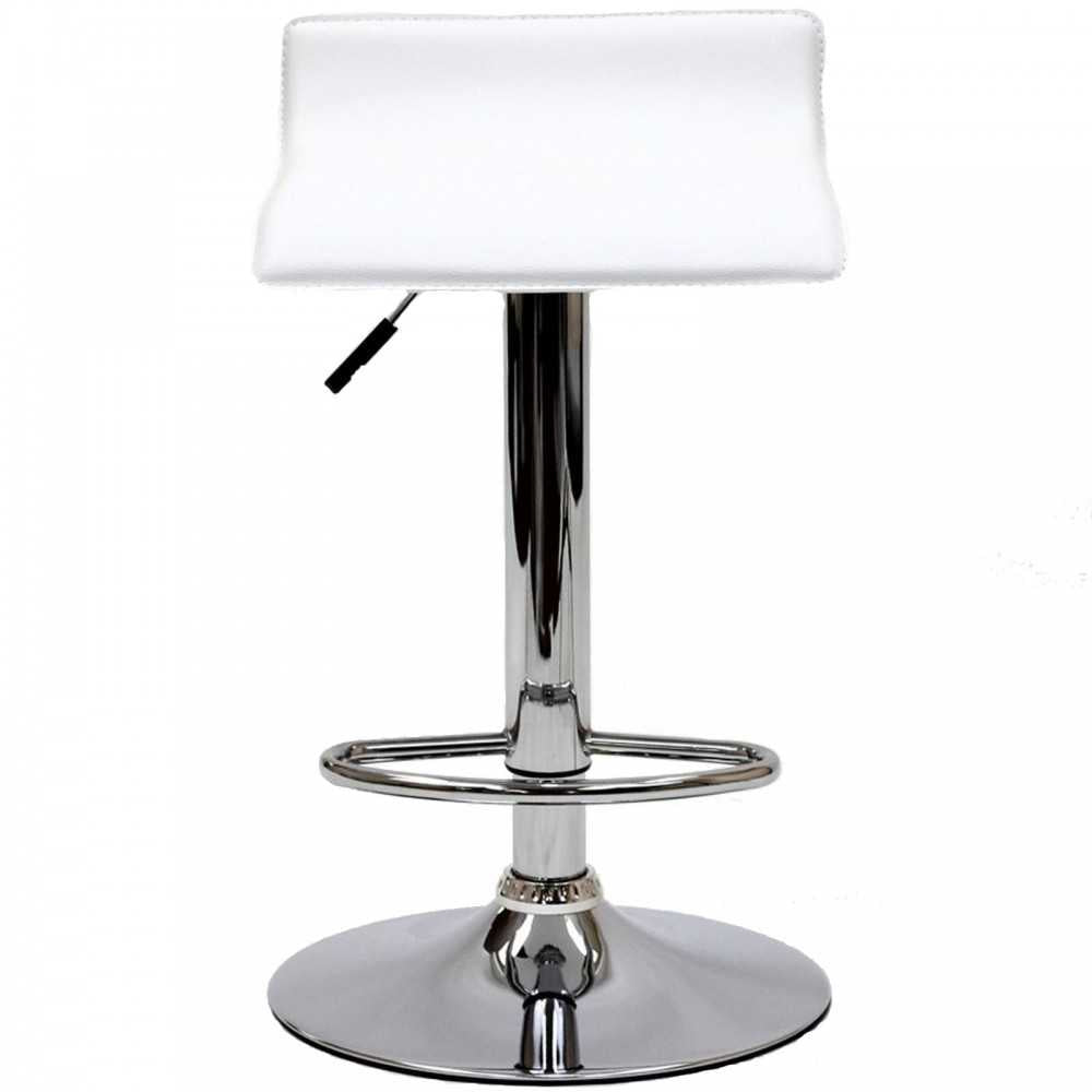 Gloria Bar Stool, White