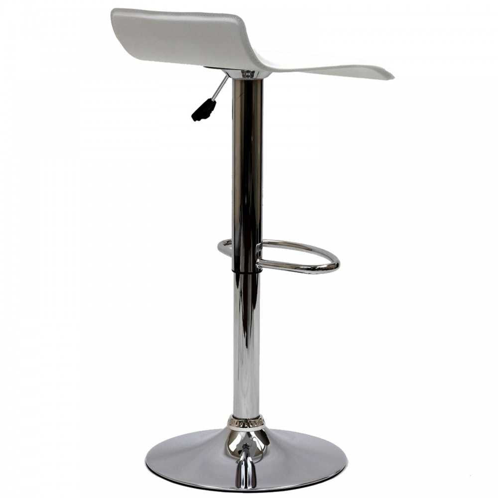 Gloria Bar Stool, White