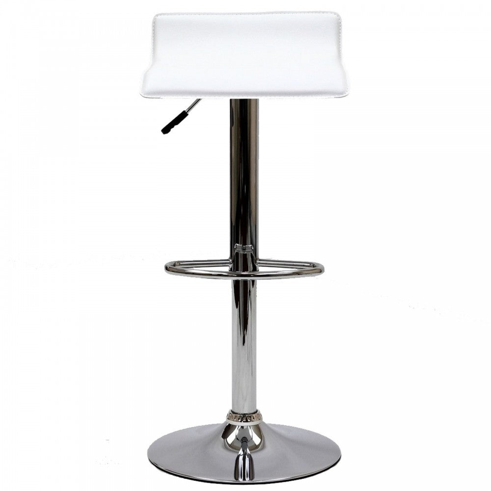 Gloria Bar Stool, White