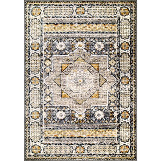 Palmetto Living Lagos Distressed Grey (5'3"x7'6")