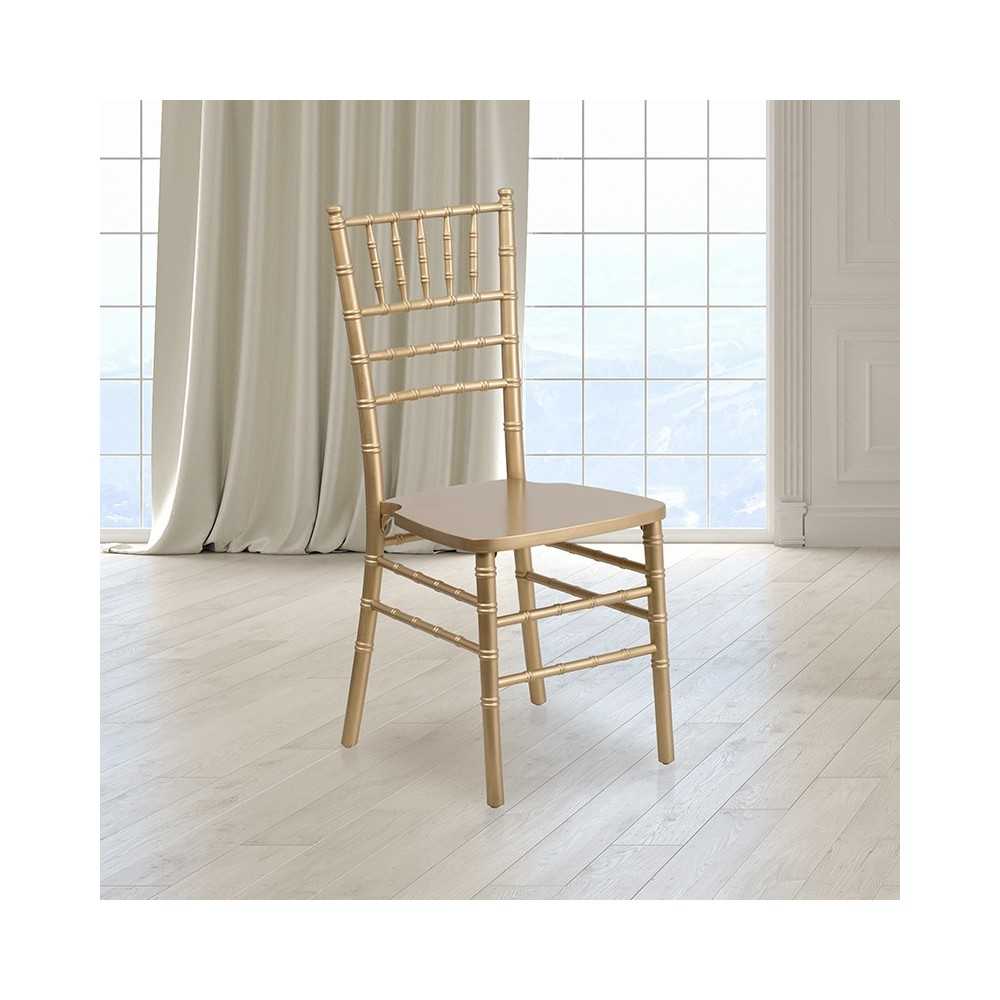 Gold Wood Chiavari Chair