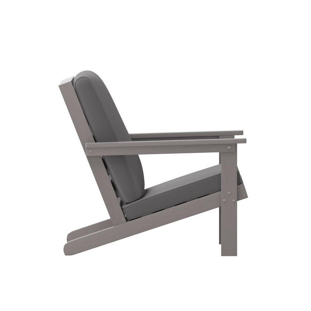 Gray Chair & Gray Cushions
