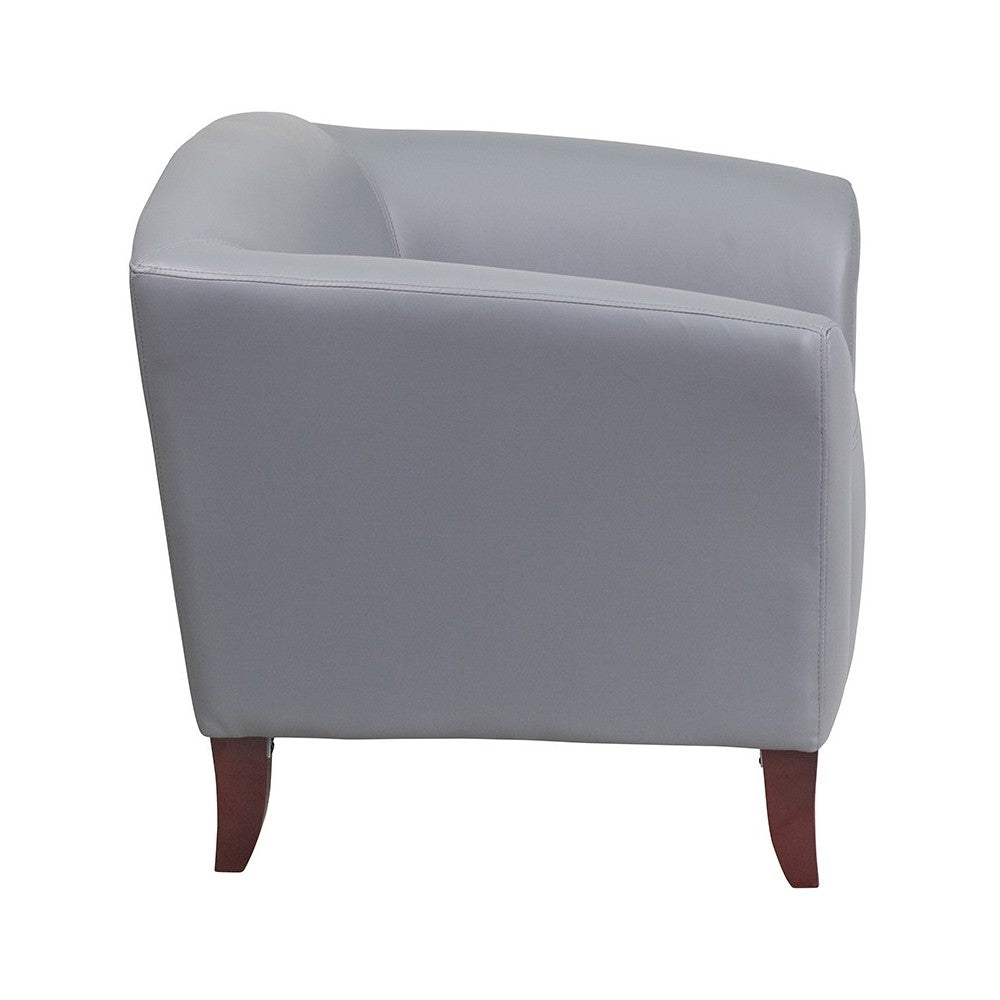 Gray LeatherSoft Chair
