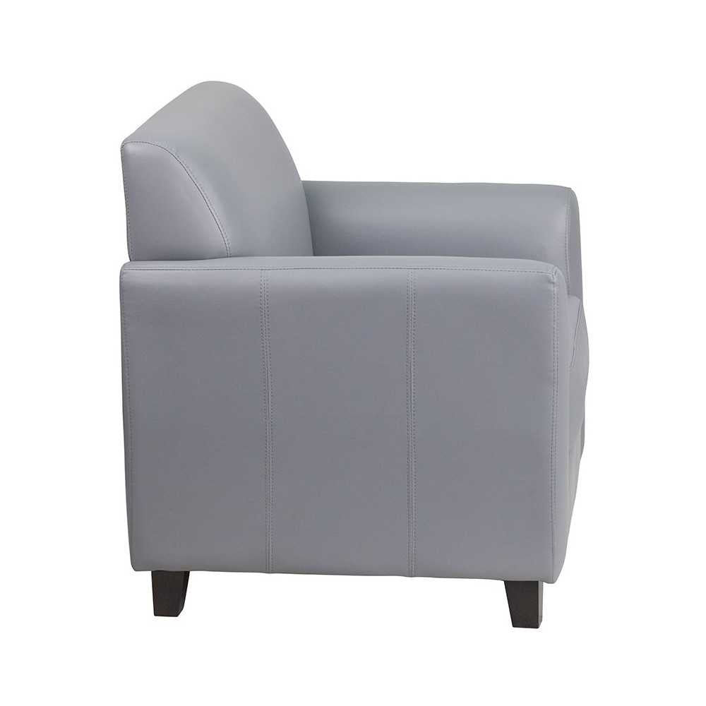 Gray LeatherSoft Chair