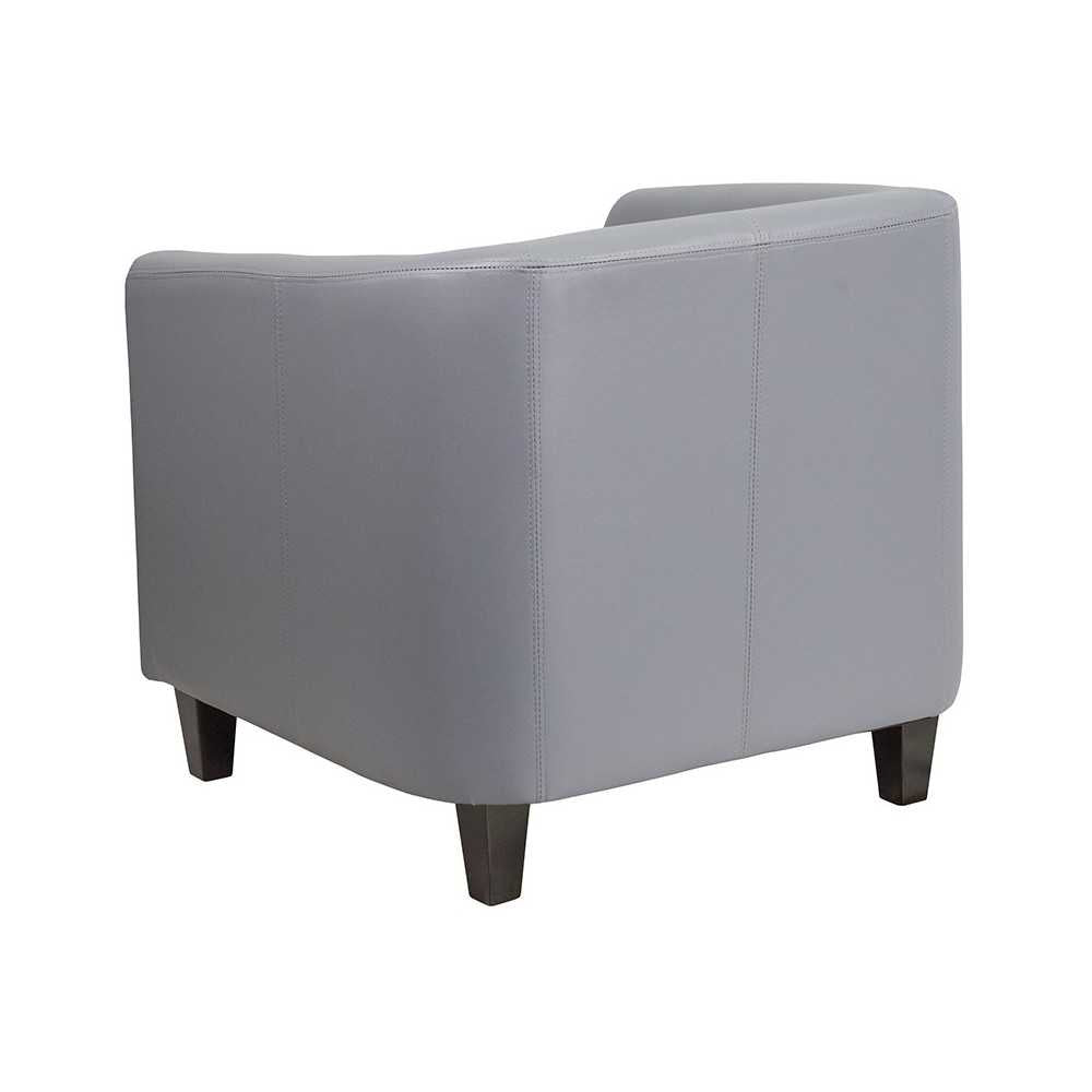 Gray LeatherSoft Lounge Chair