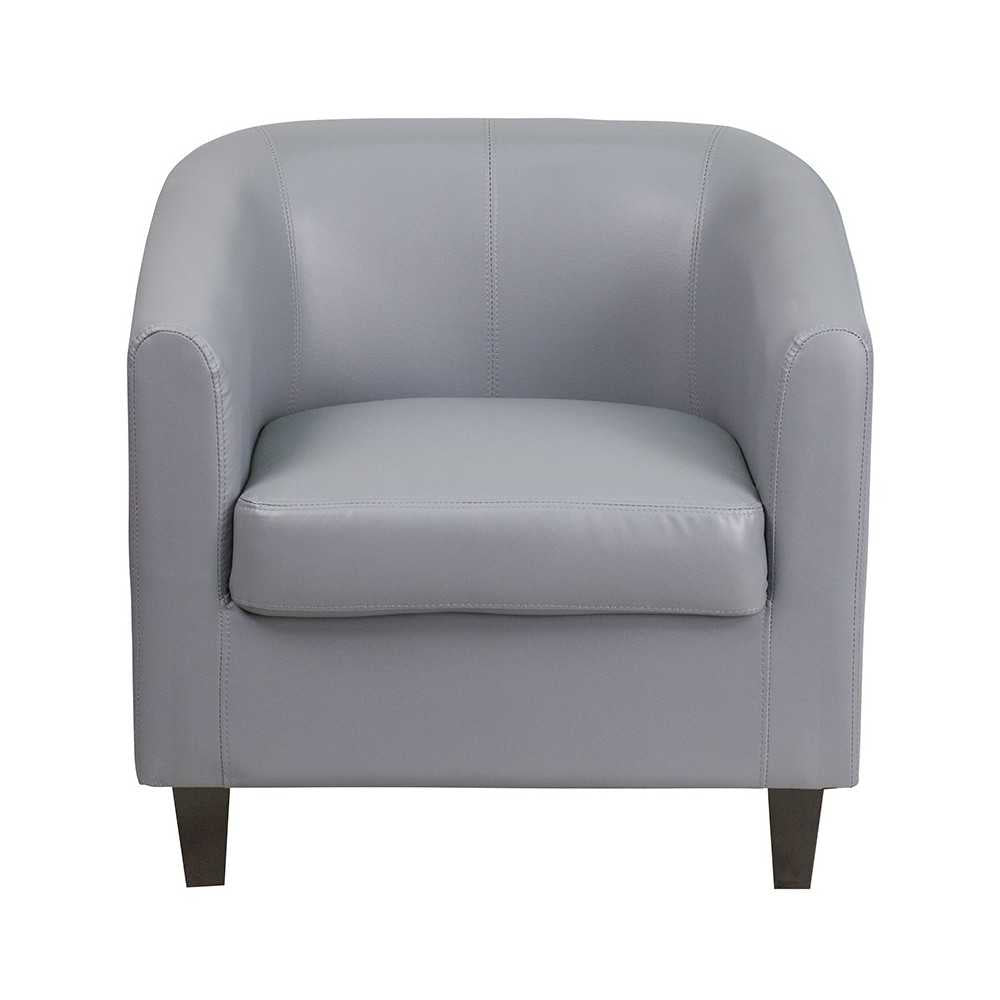 Gray LeatherSoft Lounge Chair