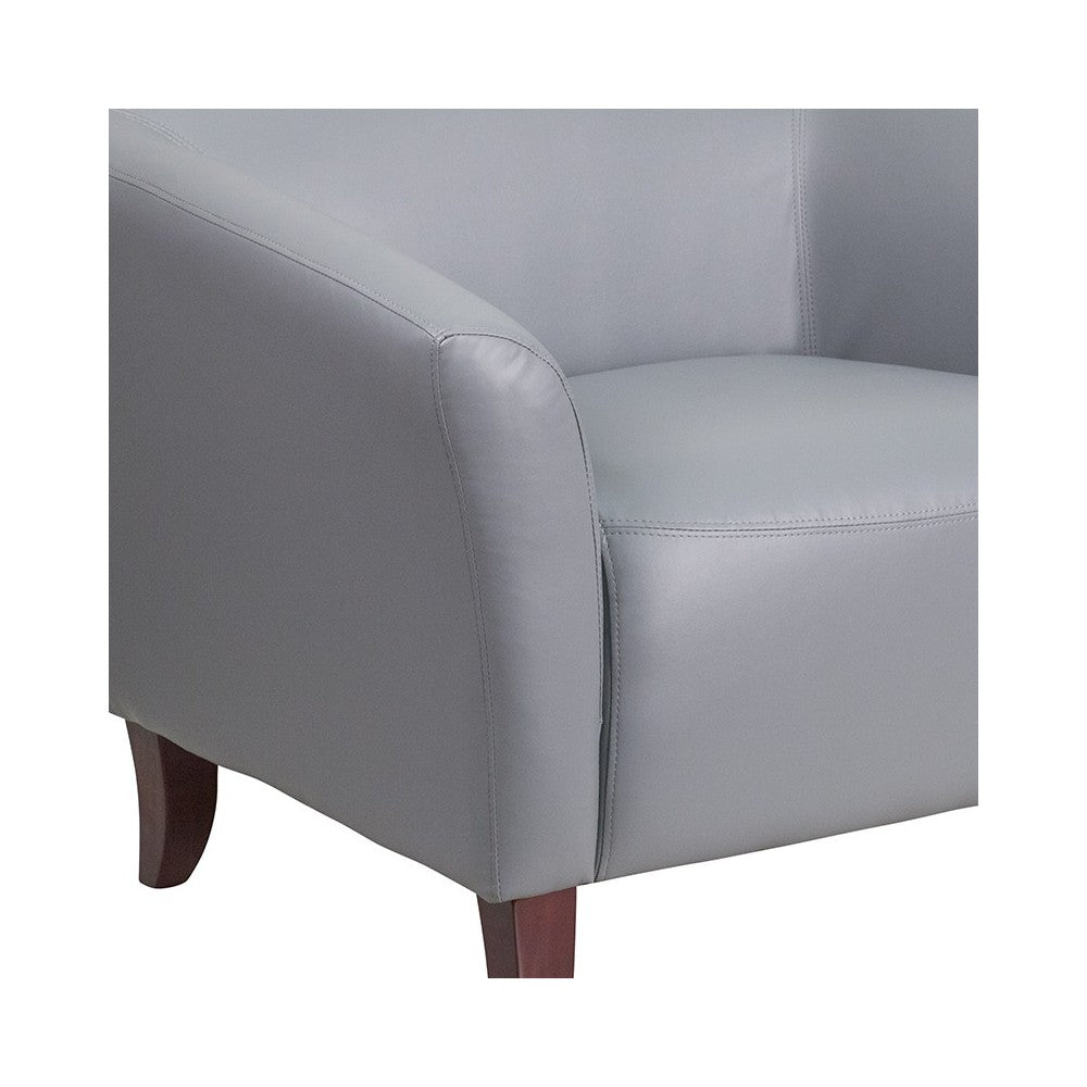Gray LeatherSoft Loveseat