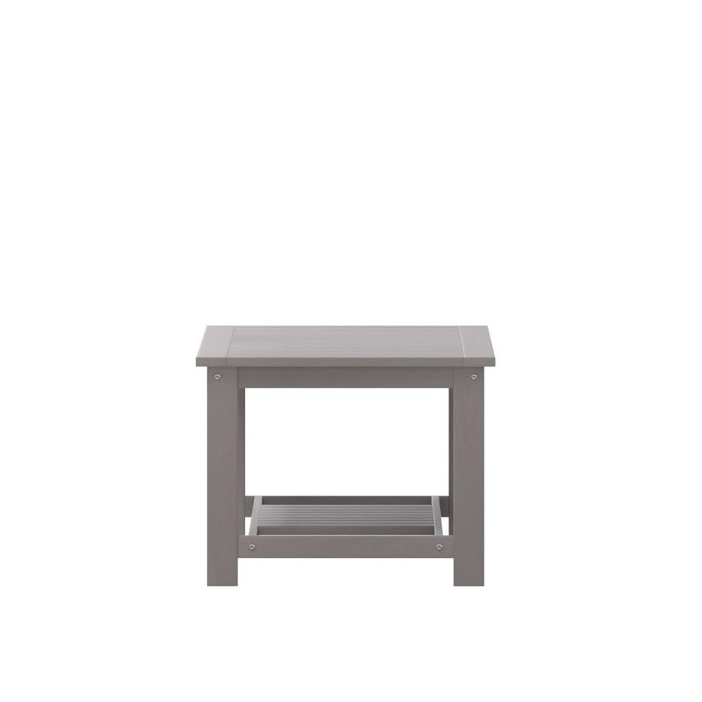 Gray Poly Resin Table