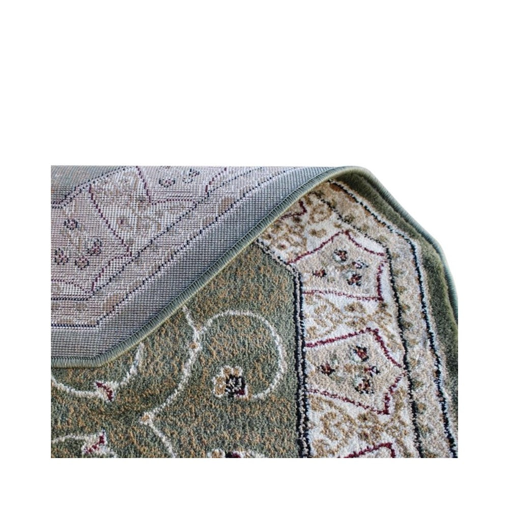 Green 4x4 Persian Area Rug