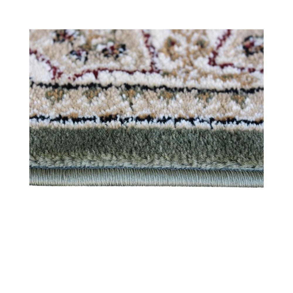 Green 7x7 Persian Area Rug