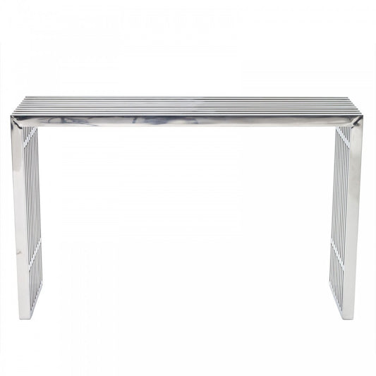 Gridiron Console Table