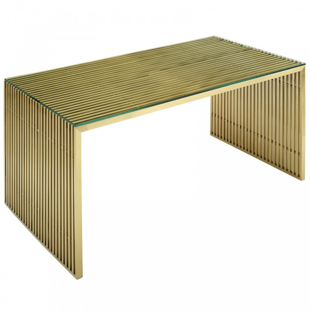 Gridiron Stainless Steel Dining Table