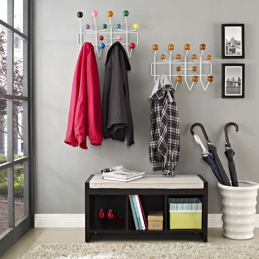 Gumball Coat Rack, Multicolored