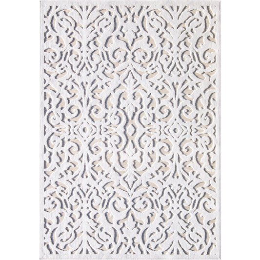 My Texas House by Orian Blur Damask Natural Driftwood 47"X65"
