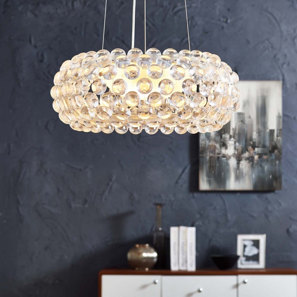 Halo 20" Pendant Chandelier