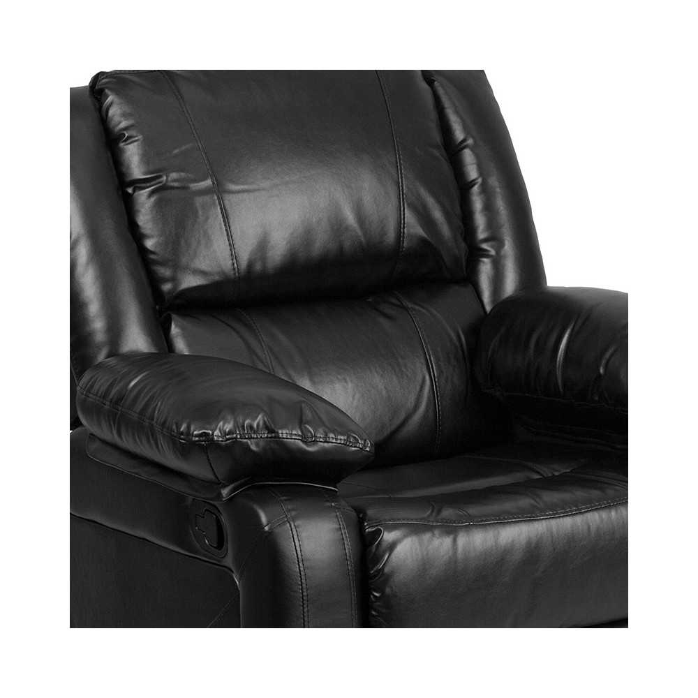 Harmony Series Black LeatherSoft Recliner